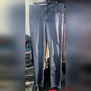 Seven7 Women's High Waist Straight Leg Jeans